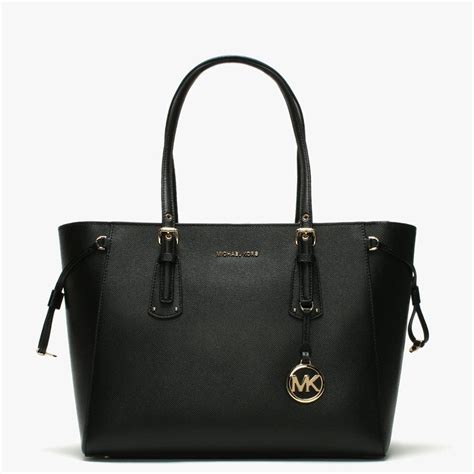 michael kors black tote purse|michael kors tote bag black.